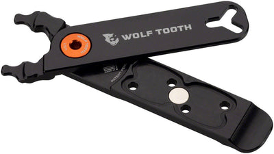 Wolf Tooth Master Link Combo Pliers - Orange Bolt