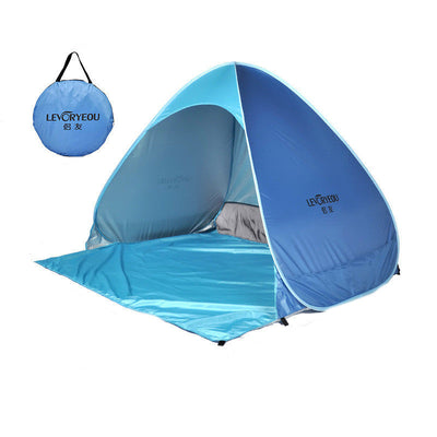 Outdoor Quick-Open Curtain Tent for Camping