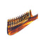 Kent 21T Peine Desenredante Curvado de Doble Fila Hecho a Mano - 7.5 Pulgadas