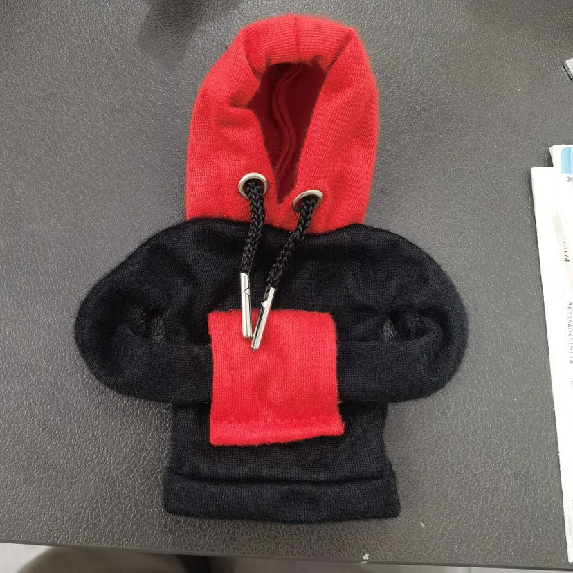 Automotive Interior Accessories Fashionable Hooded Shirt Shift Knobs Mini Hoodie Car Gear Shift Cover - Korvel