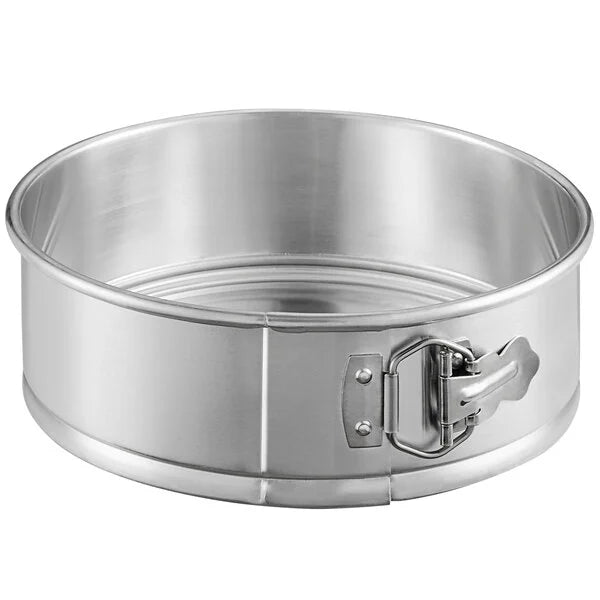 Molde para Pasteles Springform Premium - Aluminio, Acabado Natural, 3" de Alto