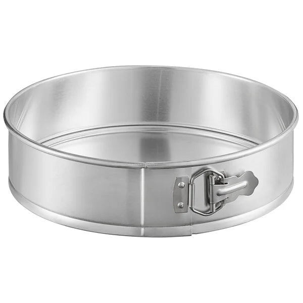 Molde para Pasteles Springform Premium - Aluminio, Acabado Natural, 3" de Alto