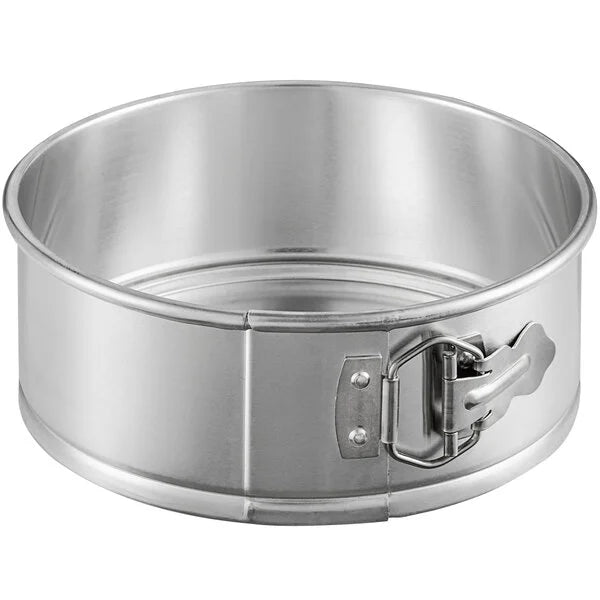 Molde para Pasteles Springform Premium - Aluminio, Acabado Natural, 3" de Alto