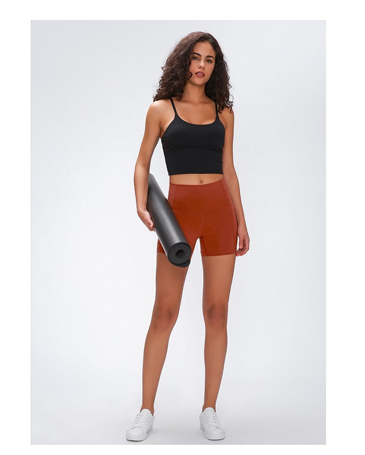 High Waist Active Fitness Shorts for Women