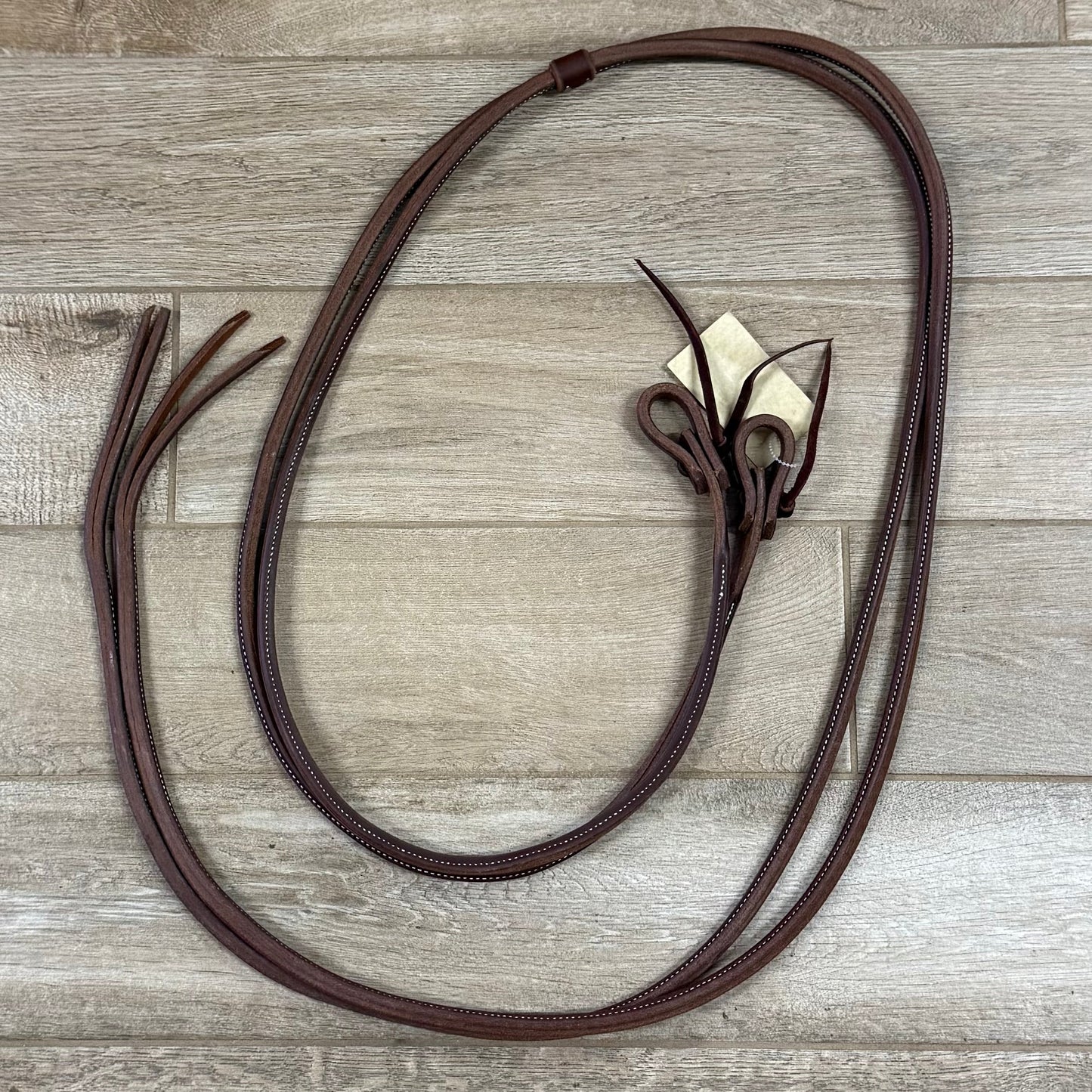Premium Heavy-Duty Round Split Rein with Water Loop Ends - Korvel