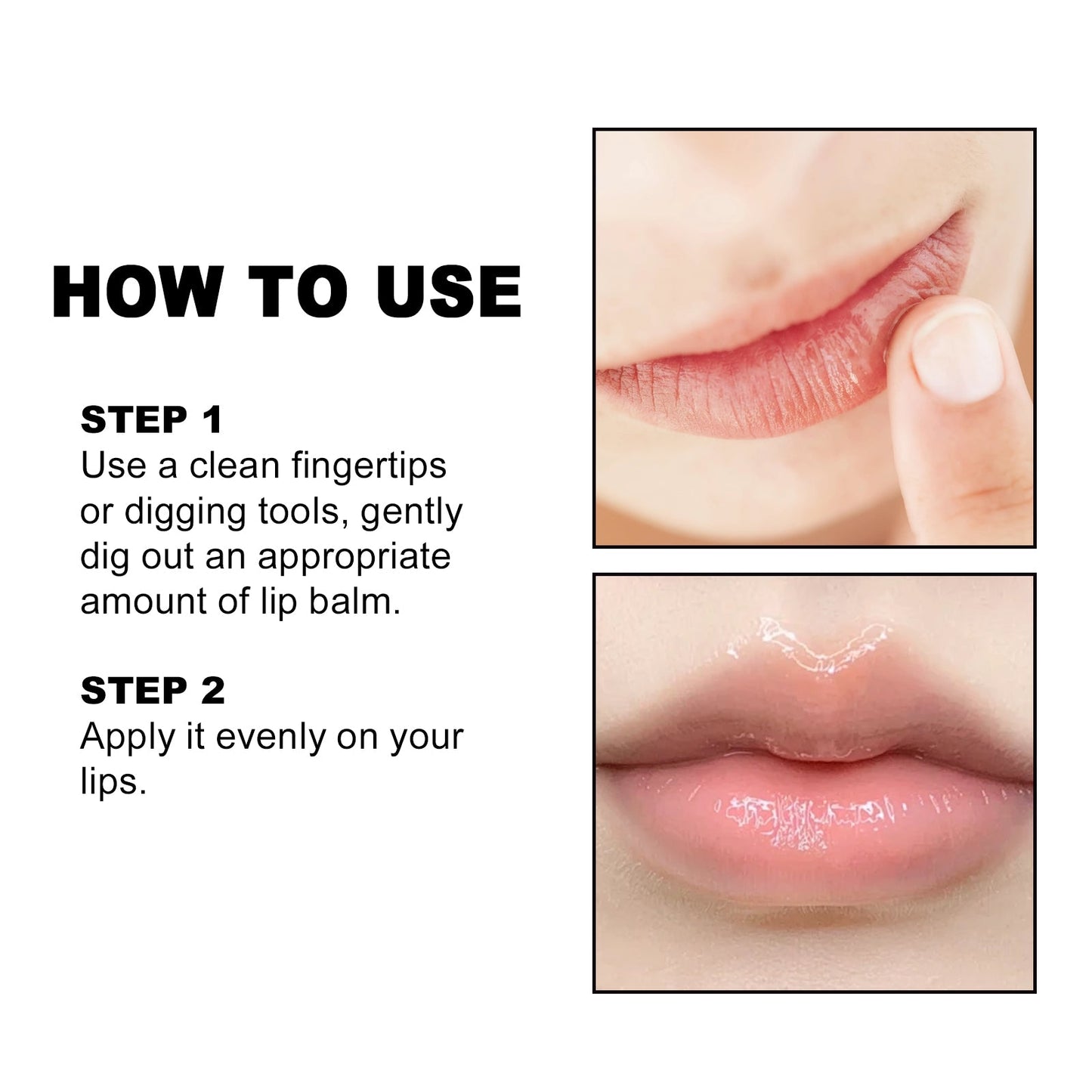 Lip Balm, Fade Lip Lines Anti Cracking And Peeling Hydrating Plentiful Water Embellish Lip Care - Korvel