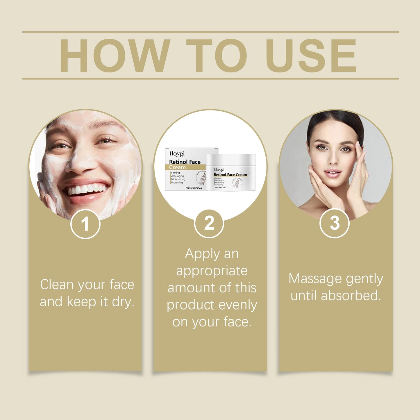 Premium Retinol Moisturizing Face Cream with Collagen Essence