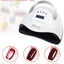 Sèche-ongles LED 220W pour le durcissement professionnel de gel