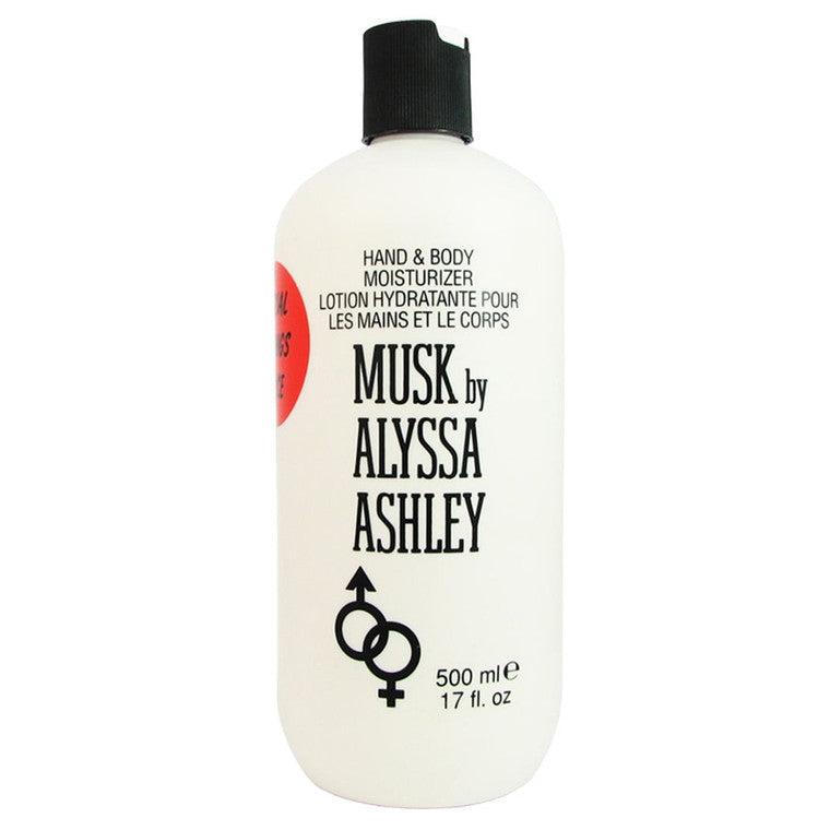 Lotion hydratante pour les mains et le corps Alyssa Ashley Musk, 17 oz