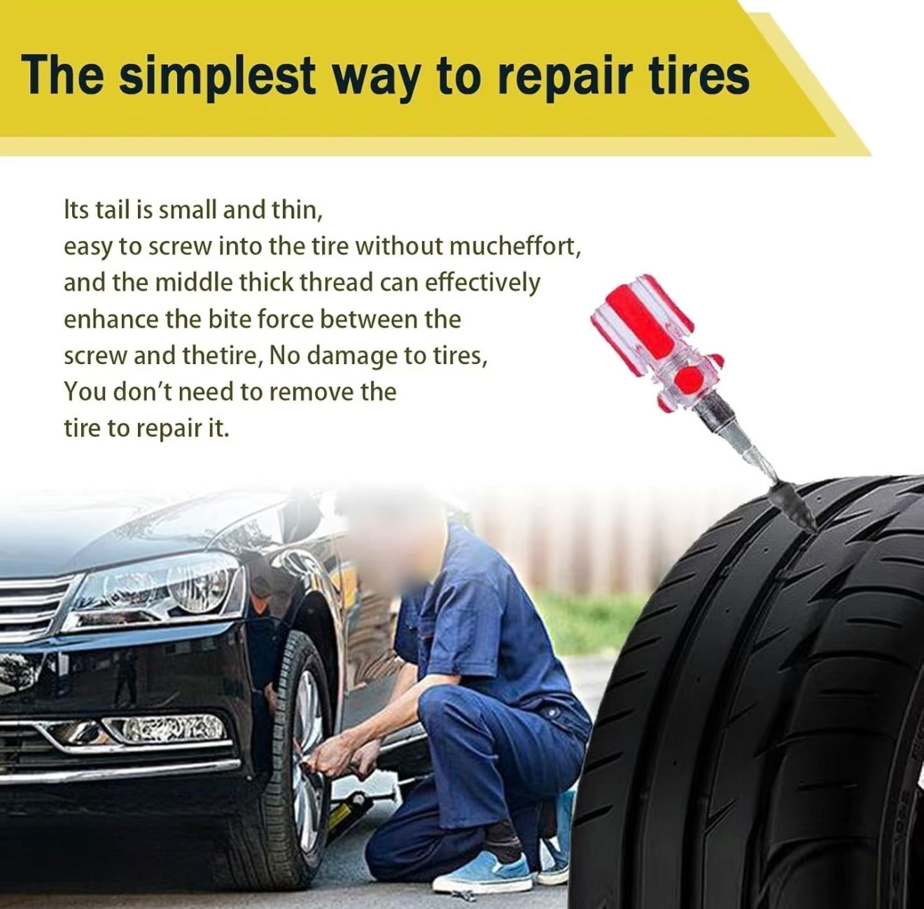 TireFix Rubber Nail Kit - Korvel
