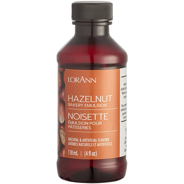 Emulsión de Hortalizas de Avellana LorAnn, 4 fl. oz