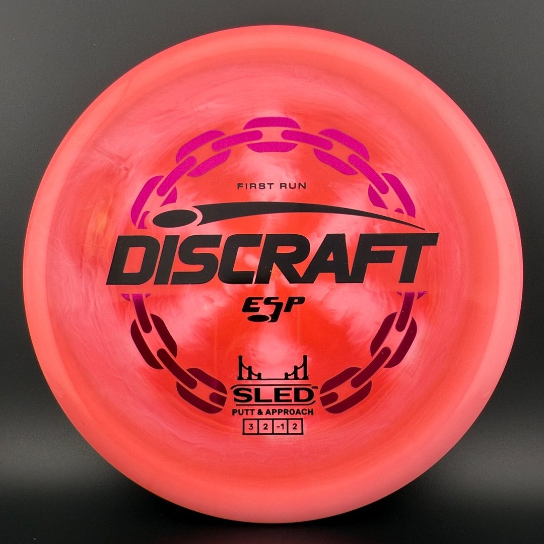 Discraft Swirl ESP Sled - Première Course Disque de Disc Golf