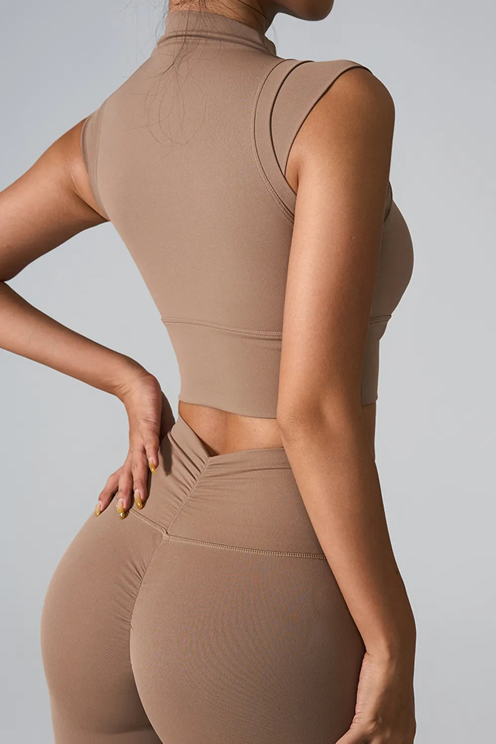 Mock Neck Active Tank - Korvel