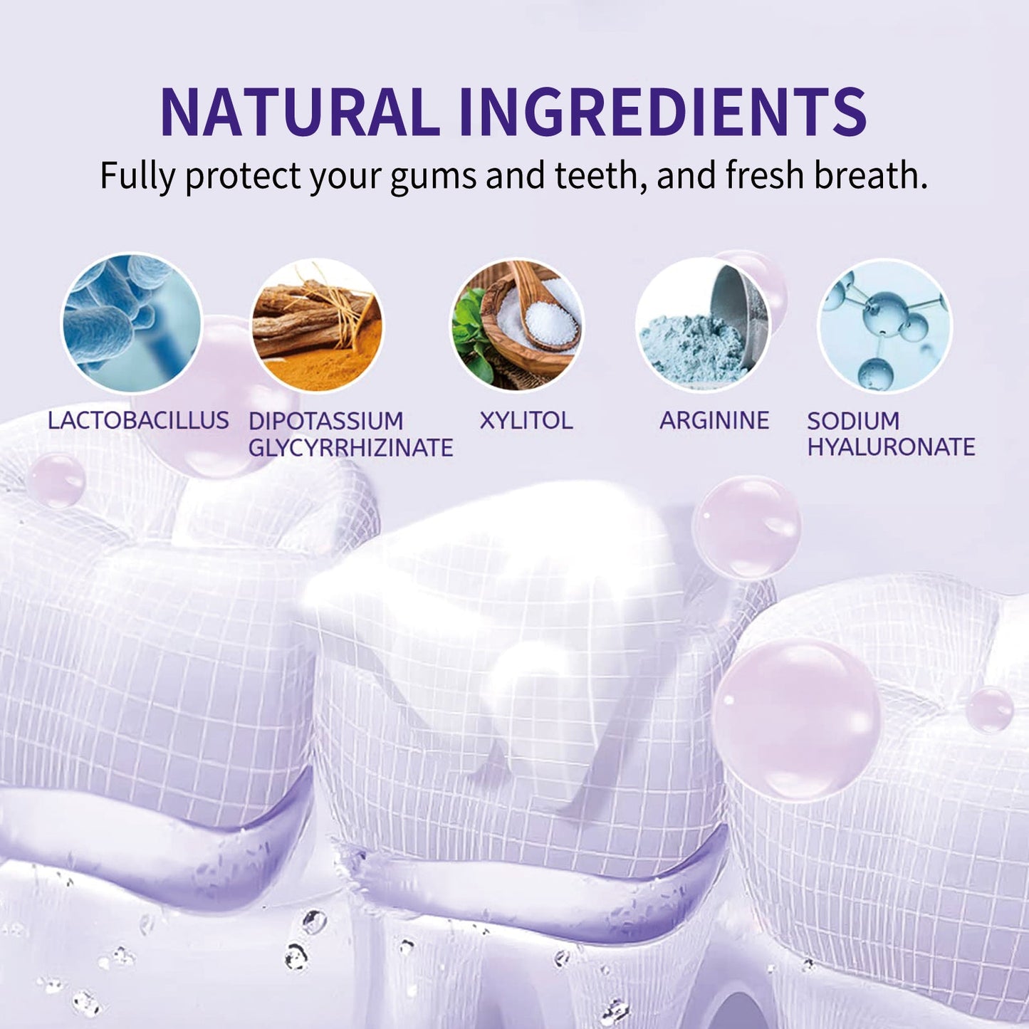 Premium Teeth Whitening Mousse for Fresh Breath