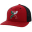 Vibrant Red "Boquillas" Flex Fit Cap by Hooey - Korvel