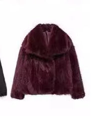 Winter Plush Coat - Stylish Warm Thicken Fluffy Jacket
