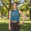HISS Crop Tank – Playful Cat-Themed Crop Top
