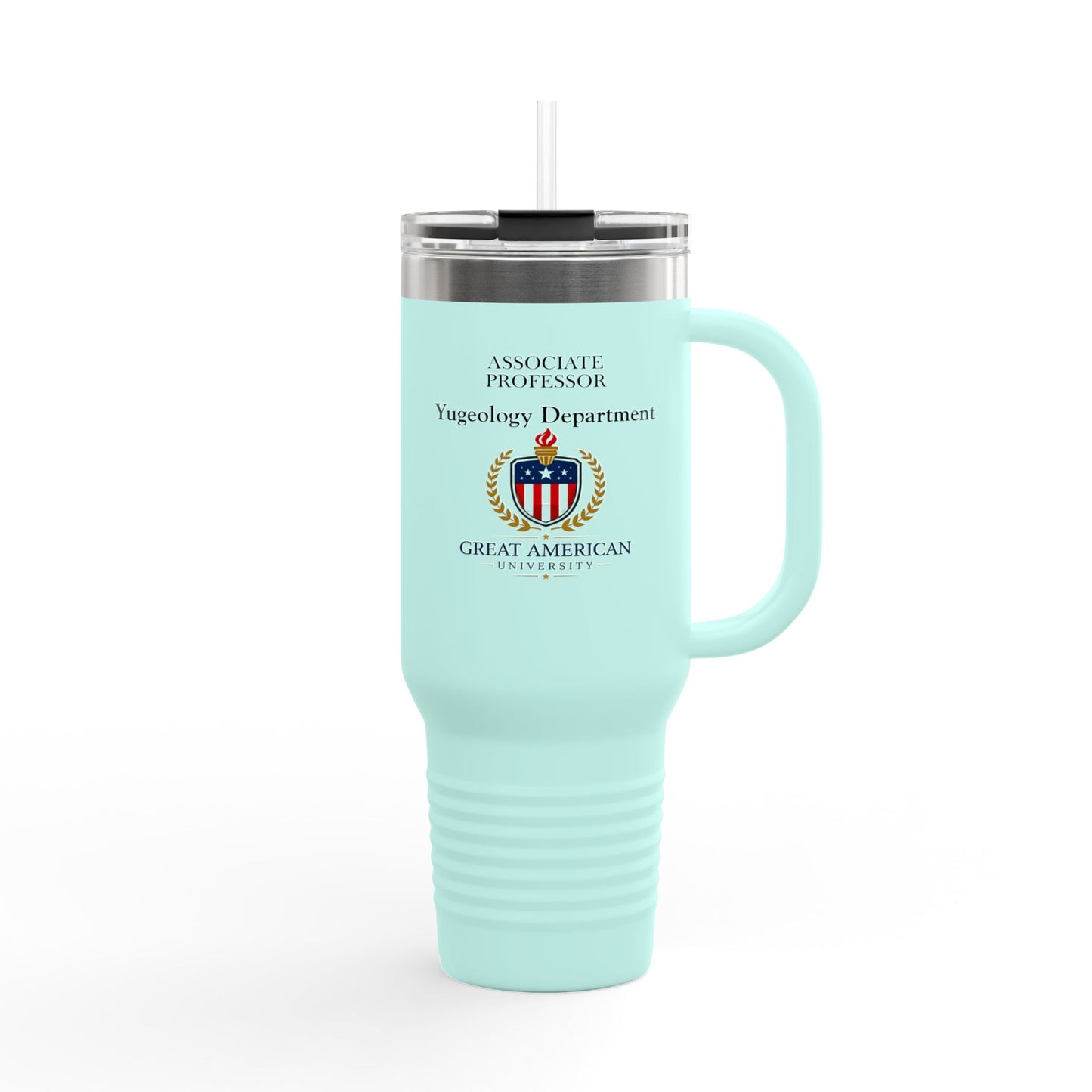 40oz Associate Professor Yugeology Tumbler | Political Parody