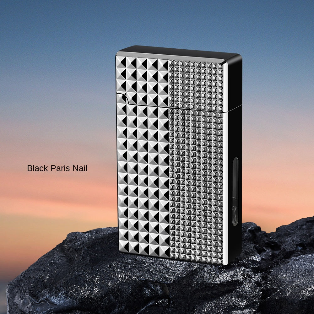 Metal Langsheng Kerosene Lighter Black Technology Voice Controlled Ignition Oil Electric Voice Controlled Igniter - Korvel