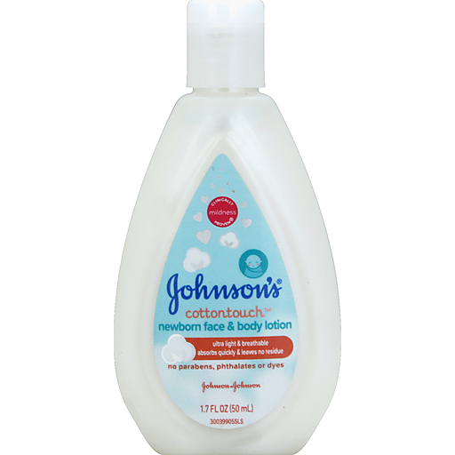 Johnson's Baby Cotton Touch Newborn Lotion, 13.5 Oz