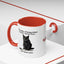 Charming Cat-Themed Accent Coffee Mug (11oz & 15oz) - Korvel