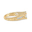14K Yellow Gold Princess Composite Diamond Engagement Ring - Size 7