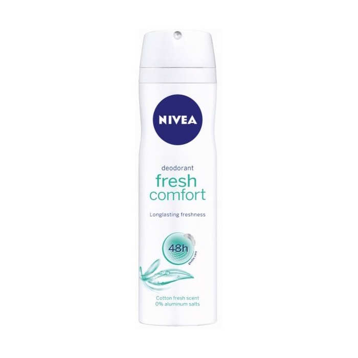 Nivea Fresh Comfort 150ml - Déodorant sans aluminium pour femmes