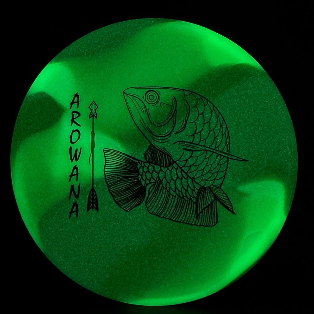 glO-G Arowana - Seafoam Disc Golf Putter