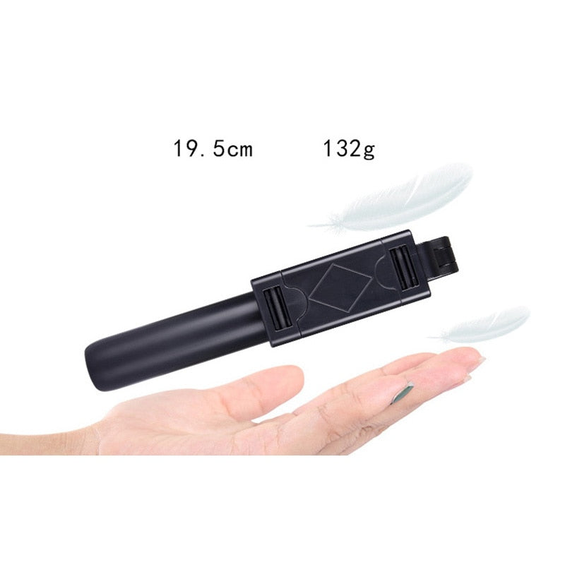 CE Certification Bluetooth Selfie Stick Remote Control Tripod Handphone Live Photo Holder Tripod Camera Self-Timer Artifact Rod - Korvel