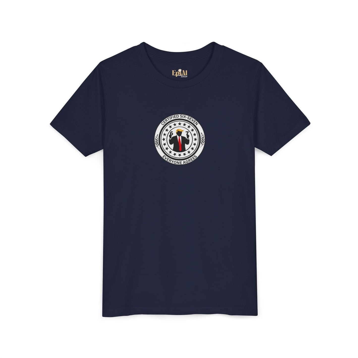 Camiseta Infantil Certificada Six-Seven