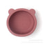Children's tableware baby bowl children's silicone suction cup bowl bear food supplement bowl - Korvel