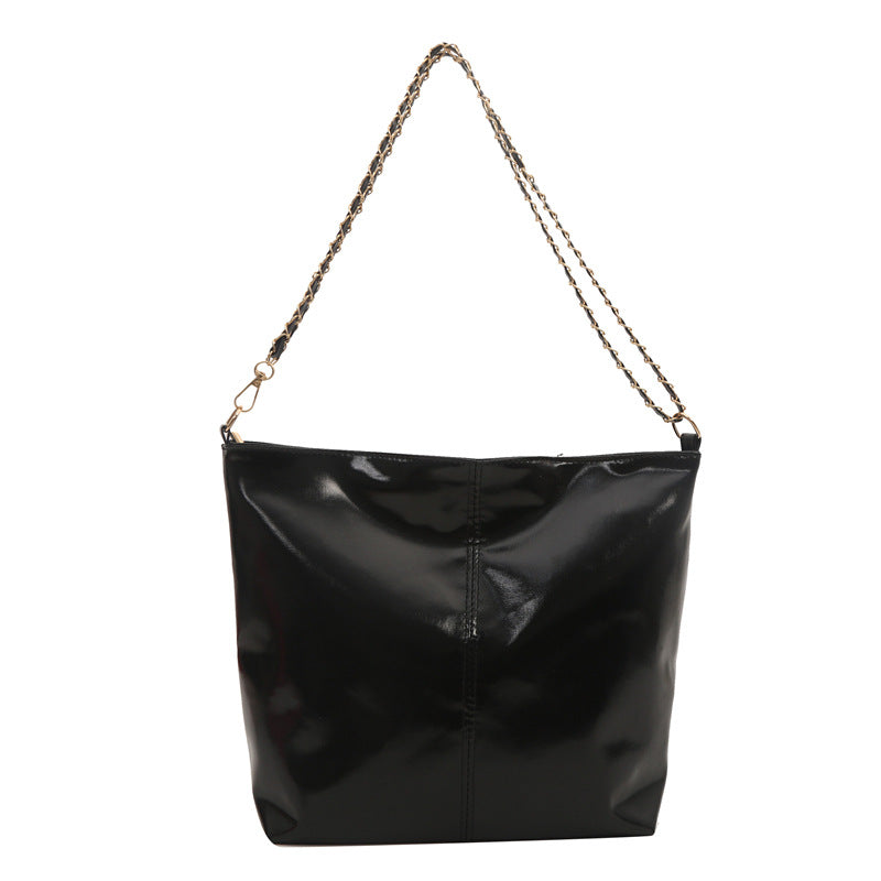 Sac à bandoulière texturé premium grande capacité pour femmes