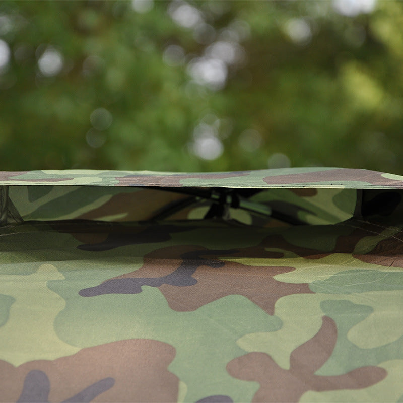 Tente de loisirs double camouflage pour aventures en plein air