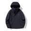 Three-in-One Waterproof Windproof Parka with Fleece Lining
