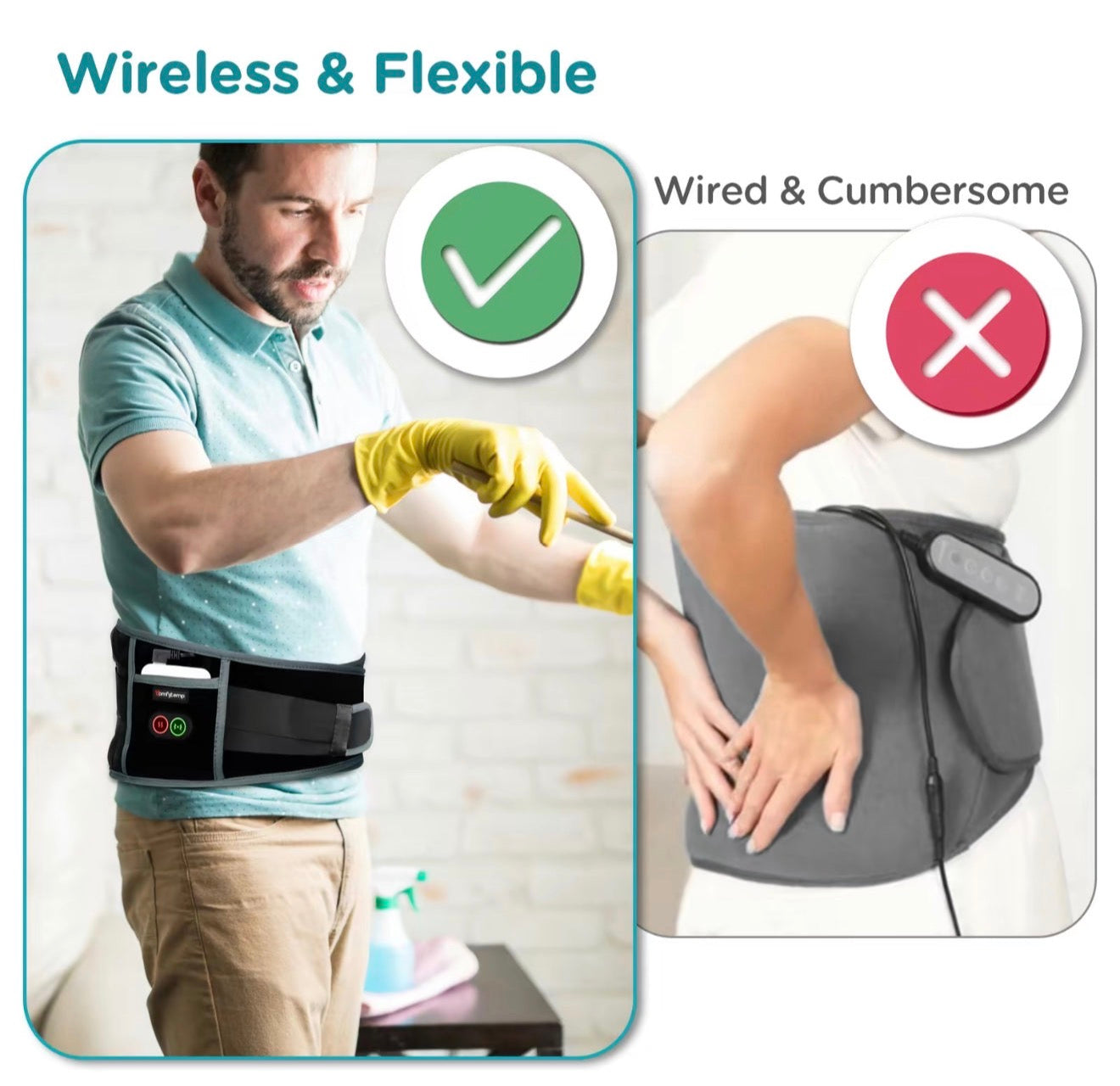 HeatFlex Back Massager - Korvel
