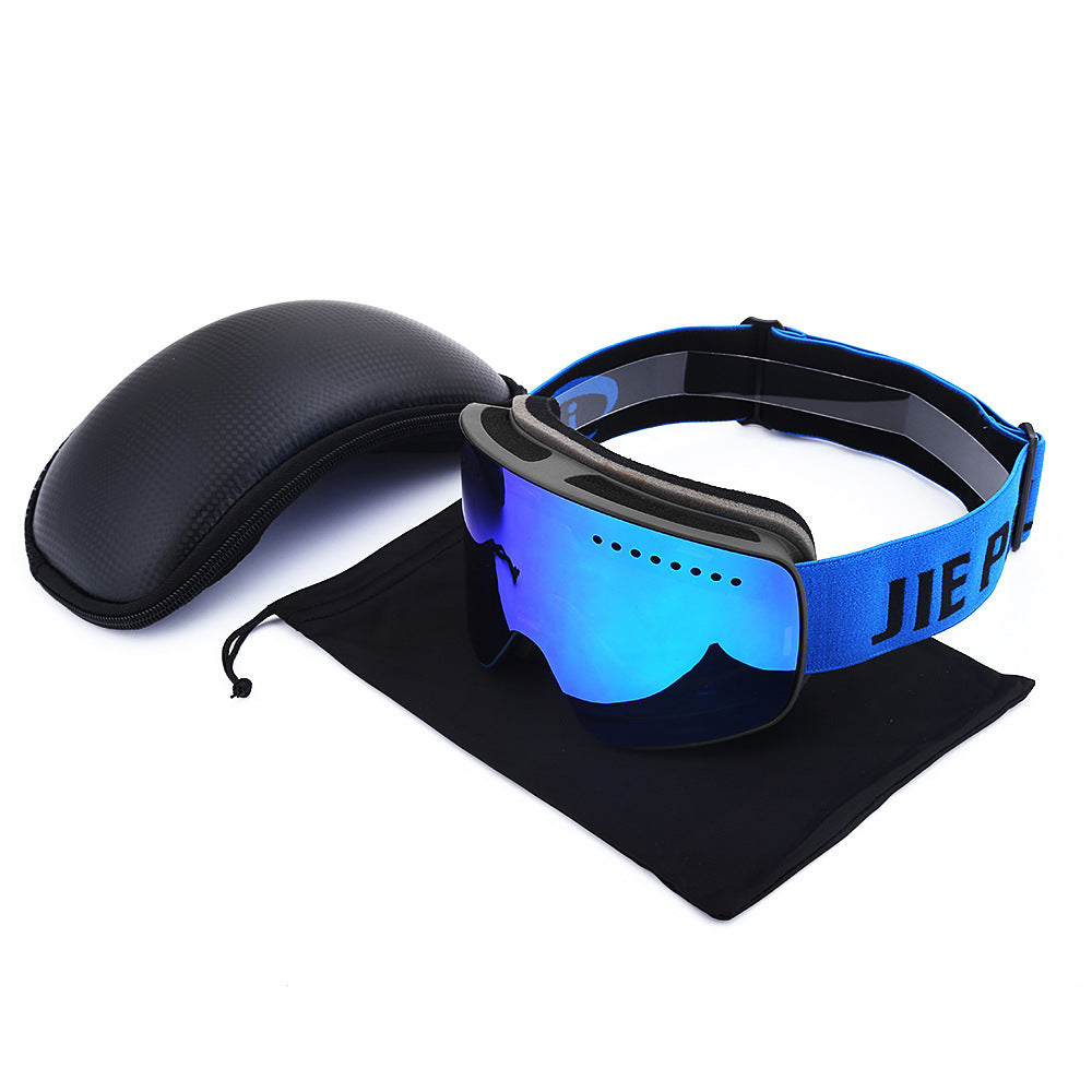 Double Layer Anti-Fog Ski Goggles for Eye Protection