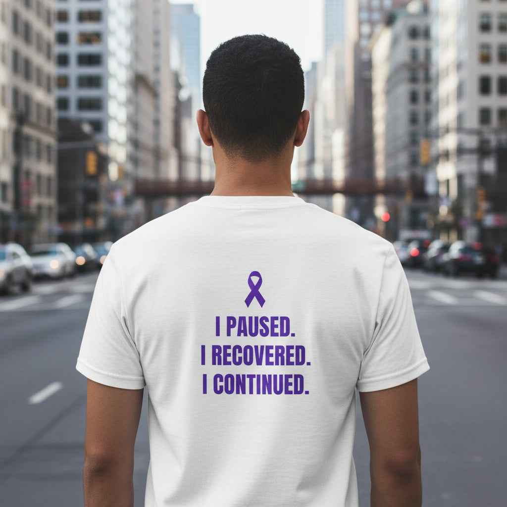 Still Here. T-shirt de sensibilisation à l'épilepsie