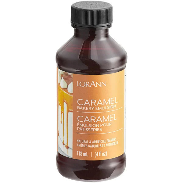 Emulsión de Caramelo para Repostería LorAnn Oils, 4 fl. oz