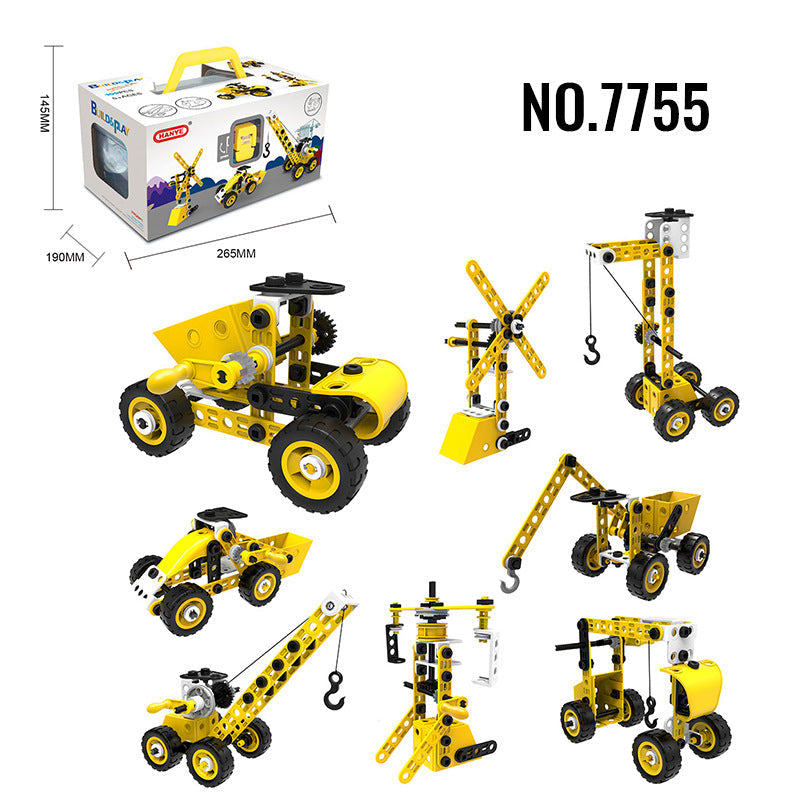 Juego de Bloques de Construcción Creativos para Niños - Juguete Educativo STEM