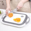 Household Multifunctional Folding Chopping Board Household Japanese Folding Board 3 In 1 All Vegetable Washing Storage - Korvel