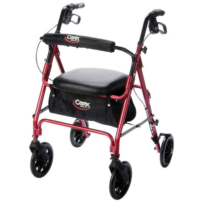Andador Rodante de Aluminio Premium con Ruedas Grandes de 8"