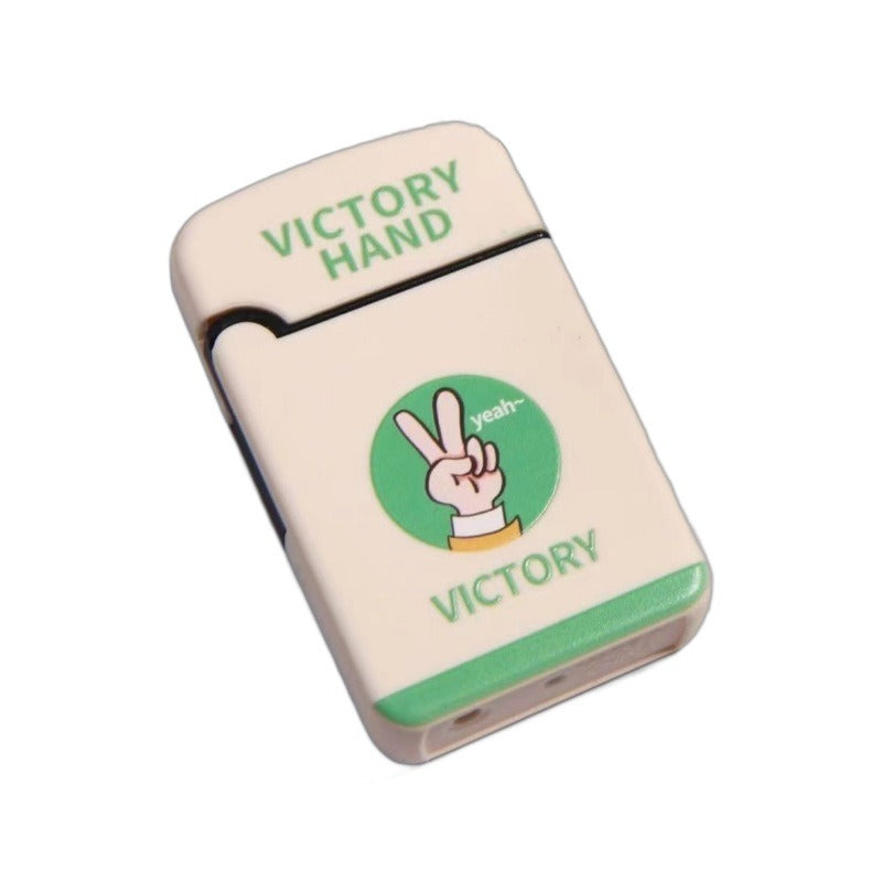 New lighters water guns trick toys mini cartoons spray spoof props that can spray water - Korvel
