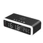 15W Wireless Charging Alarm Clock with Thermometer
