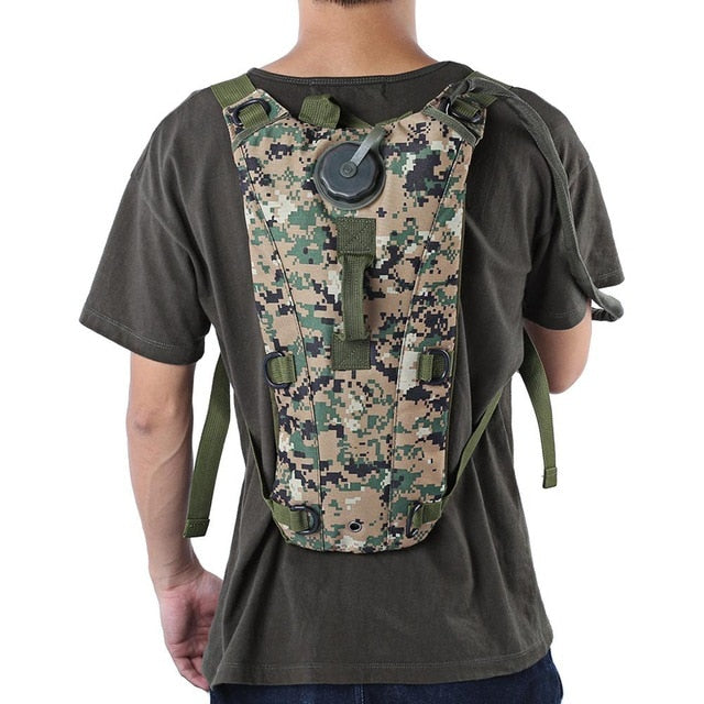 3L Water Bag Molle Military Tactical Hydration Backpack Water Bag Liner Camelback camping camelback bicycle mochila de Hydration - Korvel