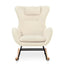 Rocking Chair - with rubber leg and cashmere fabric suitable for living room and bedroom - Korvel