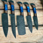 Exquisite Handmade Damascus Steel Chef Knife Set – Ideal Gift for Weddings & Special Occasions - Korvel