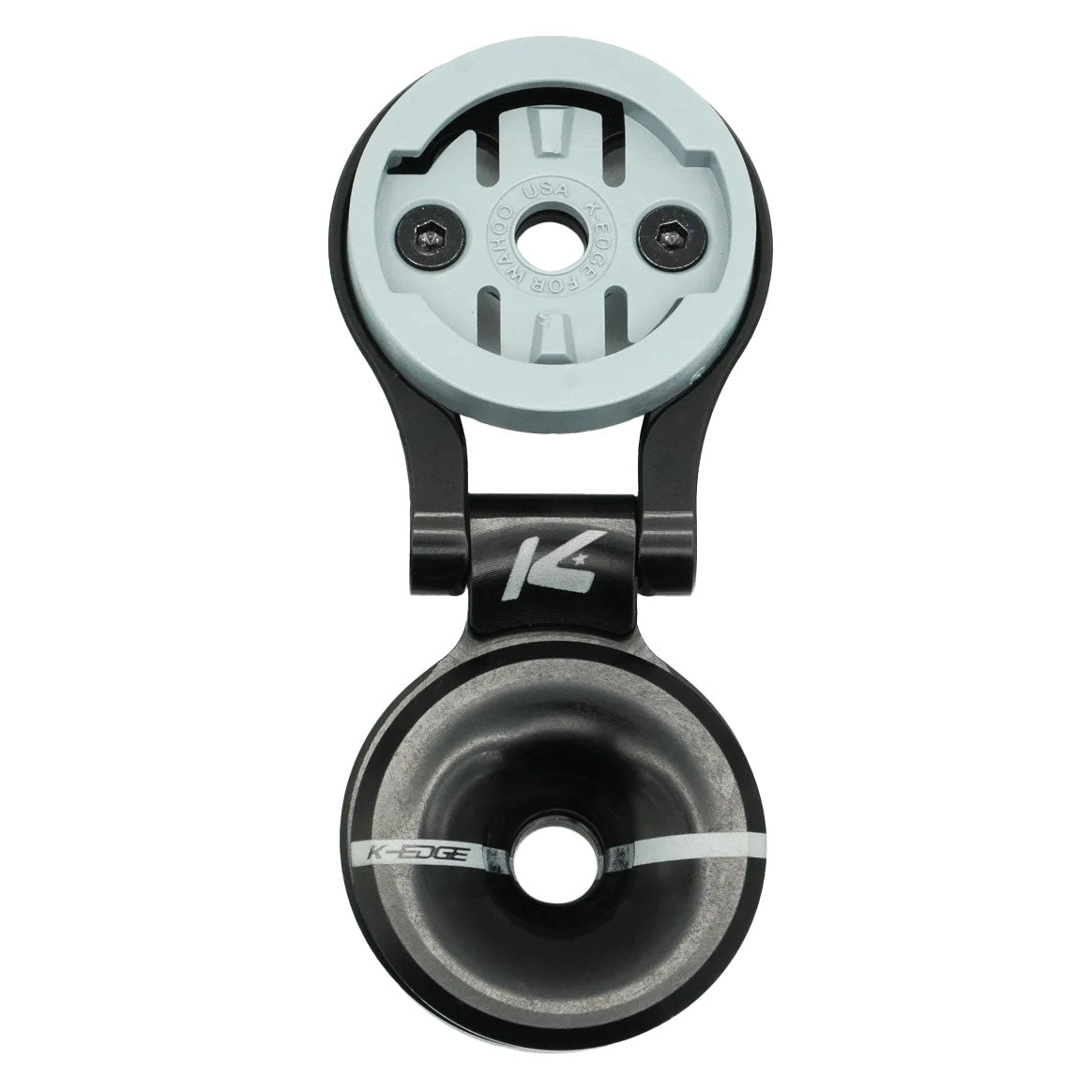 K-Edge Wahoo Race Stem Mount with Top Cap - Adjustable Black