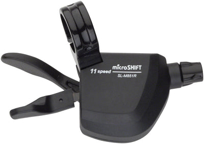 microSHIFT XLE Cambiador de Gatillo Derecho - Compatible con Shimano de 11 Velocidades