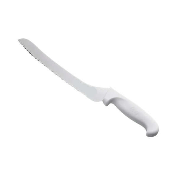 Couteaux à gâteau et à pain à bord décalé - Dentelés, quatre options de longueur