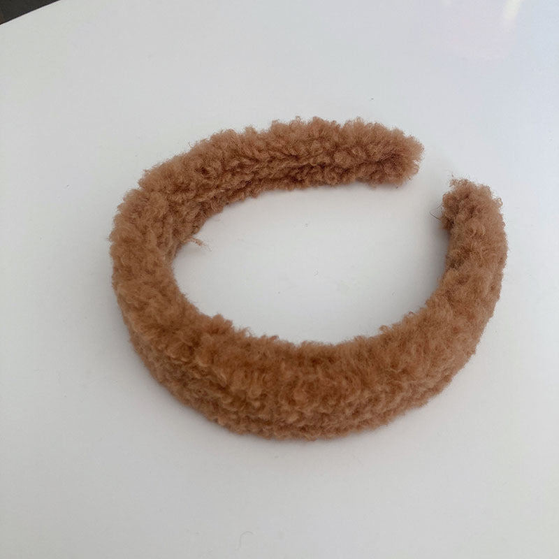 Plush headband hair clip - Korvel